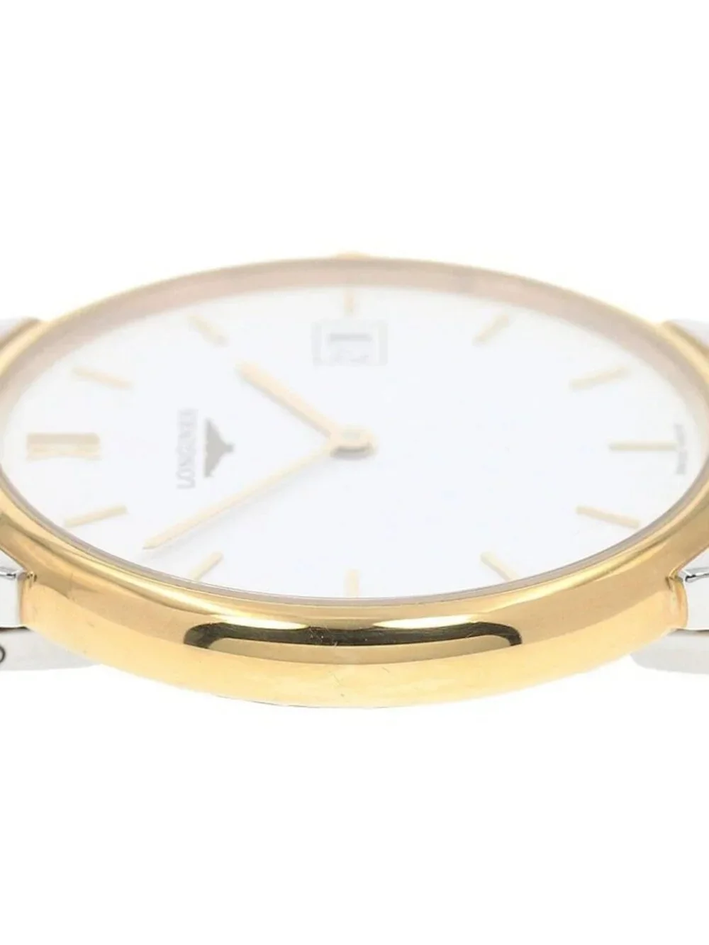 LONGINES Grand classic L5.632.3 Date white Dial Quartz Men's Watch_967290